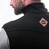 SENSOR MERINO EXTREME vestă bărbătească neagră