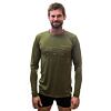 SENSOR MERINO ACTIVE TRACK tricou bărbați cu mânecă lungă verde safari