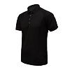 SENSOR MERINO ACTIVE tricou polo barbati cu maneca scurta negru