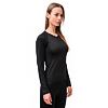 SENSOR COOLMAX TECH tricou de dama cu maneca lunga negru