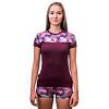 SENSOR COOLMAX IMPRESS tricou dama cu maneca scurta liliac/pene