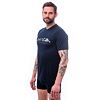 SENSOR MERINO ACTIVE MOUNTAINS tricou bărbătesc cu mânecă scurtă albastru intens
