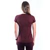 SENSOR MERINO AIR HILLS tricou dama cu maneca scurta port rosu