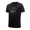 SENSOR MERINO ACTIVE VAN LIFE tricou barbatesc cu maneca scurta, negru