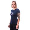 SENSOR MERINO ACTIVE FOX tricou de damă cu mânecă scurtă albastru intens