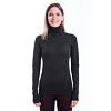 SENSOR MERINO BOLD tricou dama cu maneca lunga cu gat rulat gri antracit