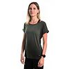 SENSOR MERINO AIR traveller tricou dama cu maneca scurta verde olive