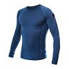 SENSOR MERINO AIR tricou barbatesc cu maneca lunga, albastru inchis