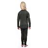 SENSOR MERINO AIR SET tricou cu maneca lunga + pantaloni copii verde olive