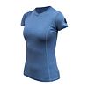 SENSOR MERINO AIR tricou dama maneca scurta albastru riviera