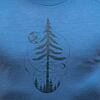 SENSOR MERINO AIR EARTH tricou bărbătesc cu mânecă scurtă albastru riviera
