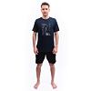 SENSOR MERINO ACTIVE OUTSIDE tricou bărbătesc cu mânecă scurtă albastru adânc