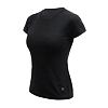 SENSOR MERINO CORDURA tricou dama maneca scurta negru