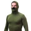 SENSOR MERINO DF tricou barbatesc cu maneca lunga cu gluga verde safari