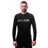 SENSOR MERINO ACTIVE MOUNTAINS tricou bărbătesc cu mânecă lungă negru
