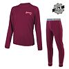 SENSOR DOUBLE FACE SET LOGO tricou cu maneca lunga pentru juniori + pantaloni scurti lilla