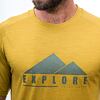 SENSOR MERINO AIR EXPLORE tricou bărbați cu mânecă scurtă muștar