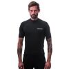 SENSOR COOLMAX ENTRY tricou bărbătesc cu mâneci scurte negru adevărat