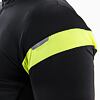SENSOR CYKLO COOLMAX CLASSIC tricou bărbătesc cu mânecă scurtă cu fermoar complet negru