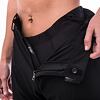 SENSOR HELIUM pantaloni de damă cu căptușeală pentru ciclism scurti largi, negru adevărat