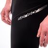 SENSOR CYKLO RACE ZERO pantaloni lungi pentru bărbați cu bretele negru adevărat