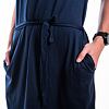 SENSOR MERINO ACTIVE rochie de dama de un albastru intens