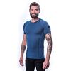SENSOR MERINO AIR tricou barbatesc cu maneca scurta, albastru inchis