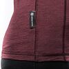 SENSOR MERINO AIR tricou dama cu maneca lunga rosu port