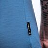 SENSOR MERINO AIR EARTH tricou bărbătesc cu mânecă scurtă albastru riviera