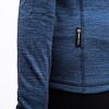 SENSOR MERINO BOLD tricou dama cu gat rulat maneca lunga albastru rece