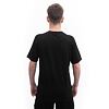 SENSOR MERINO ACTIVE NO LOGO tricou bărbați cu mânecă scurtă raglan negru