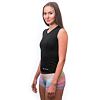SENSOR COOLMAX AIR tricou negru de damă fără mâneci