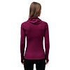SENSOR MERINO DF tricou dama maneca lunga cu gluga lilla