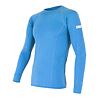 SENSOR MERINO ACTIVE tricou bărbați cu mânecă lungă albastru
