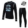 SENSOR DOUBLE FACE SET WILD camasa cu maneca lunga pentru copii + pantaloni negri