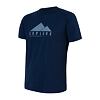 SENSOR MERINO AIR EXPLORE tricou barbatesc cu maneca scurta, albastru inchis