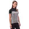 SENSOR CYKLO MOTION tricou dama cu maneca scurta fermoar intreg gri/negru