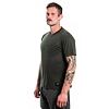 SENSOR MERINO AIR traveller tricou bărbătesc cu mânecă scurtă verde olive