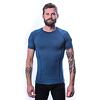SENSOR MERINO AIR tricou barbatesc cu maneca scurta, albastru inchis