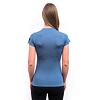 SENSOR MERINO AIR tricou dama maneca scurta albastru riviera