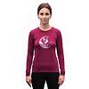 SENSOR MERINO ACTIVE FOX tricou de damă cu mânecă lungă liliac