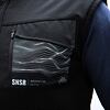 SENSOR TEDDY pánská vestă fleece full-zip negru