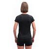 SENSOR MERINO CORDURA tricou dama maneca scurta negru