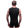 SENSOR COOLMAX AIR tricou negru fără mâneci pentru bărbați
