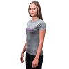 SENSOR MERINO ACTIVE MOUNTAINS tricou dama cu maneca scurta gri deschis