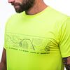 SENSOR COOLMAX FRESH PT GPS tricou reflectorizant pentru bărbați cu mânecă scurtă galben
