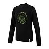 SENSOR MERINO DF CLUB tricou cu maneca lunga pentru copii negru