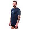 SENSOR MERINO AIR EXPLORE tricou barbatesc cu maneca scurta, albastru inchis