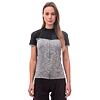 SENSOR CYKLO MOTION tricou dama cu maneca scurta fermoar intreg gri/negru