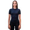 SENSOR COOLMAX RACE Tricou damă cu fermoar complet mâneci scurte albastru intens